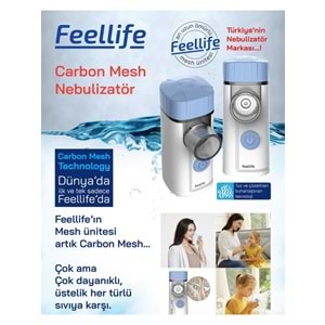 Feellife Air Pro 3 Mini Taşınabilir Şarjlı Nebulizatör